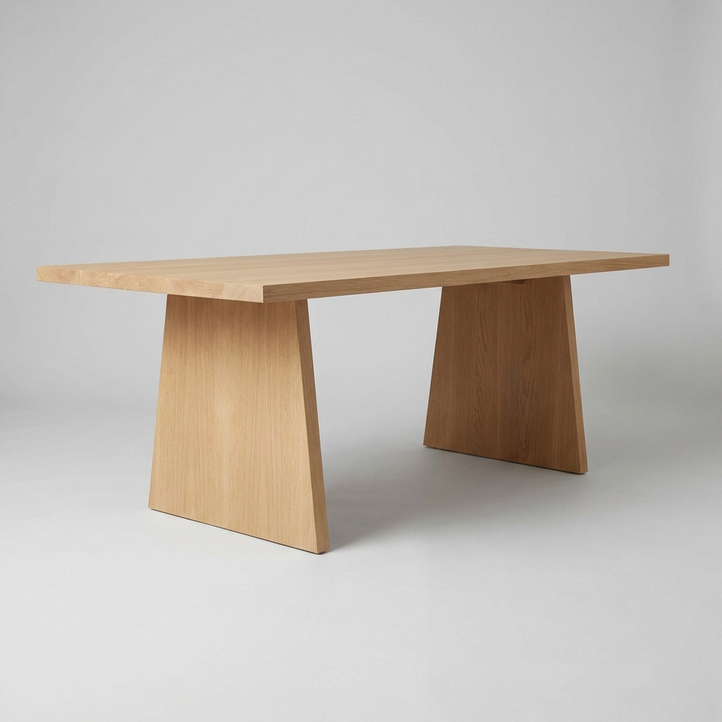 Solid Oak Dining Table